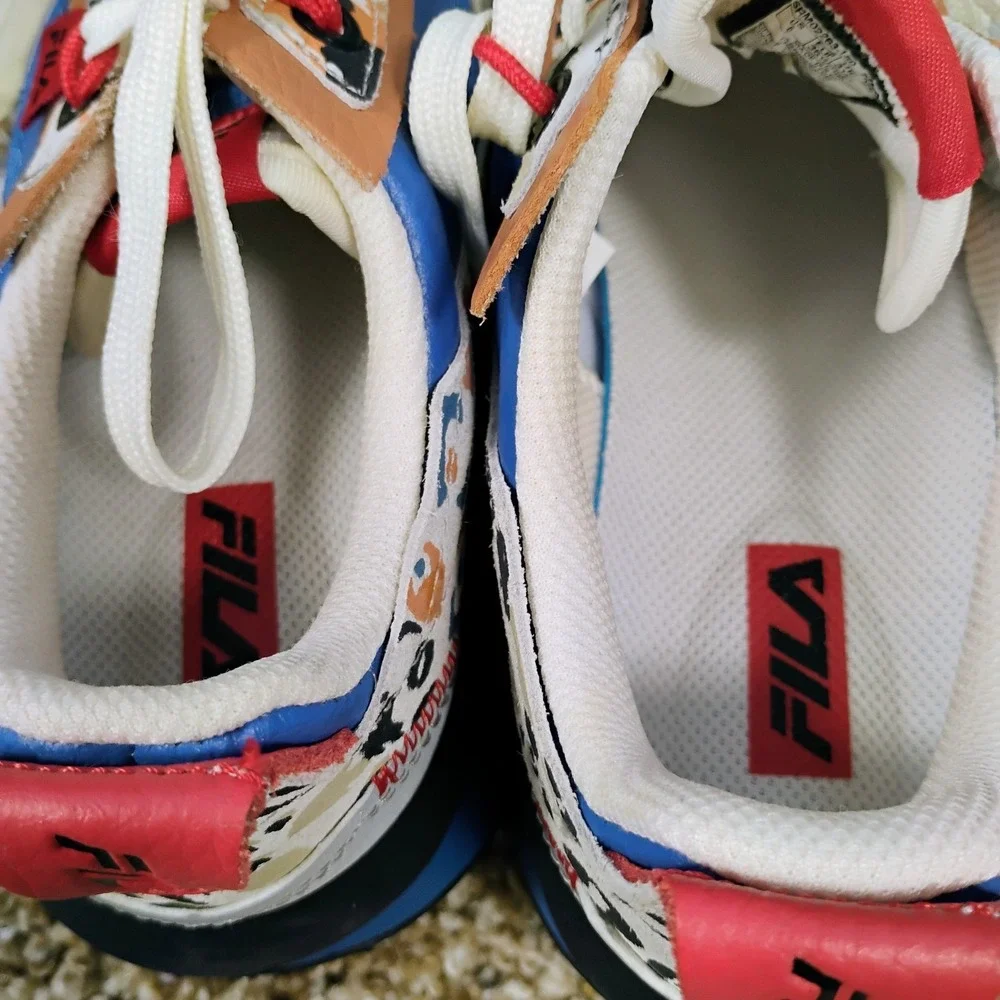 Fila Renno Animal Women's‎ Sneakers Size 6 Multicolor Retro Running Shoes